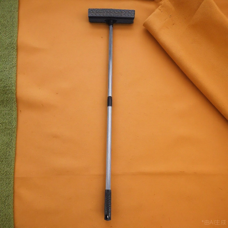 Glass Cleaner Streak - Limpador de Janelas Telescópico Extensível Cinza,