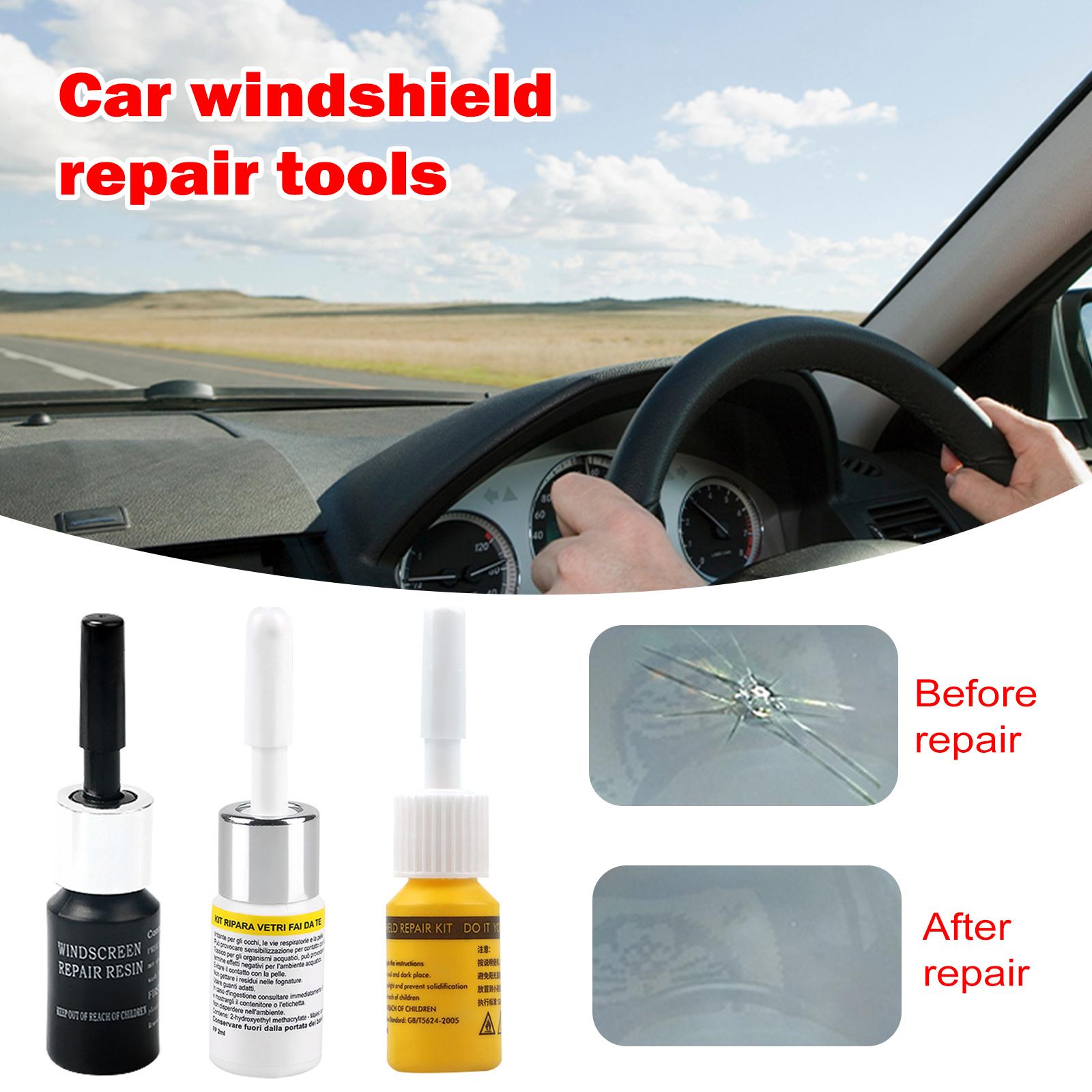 Glass Cleaner Streak - Kit de reparo de vidro rachado