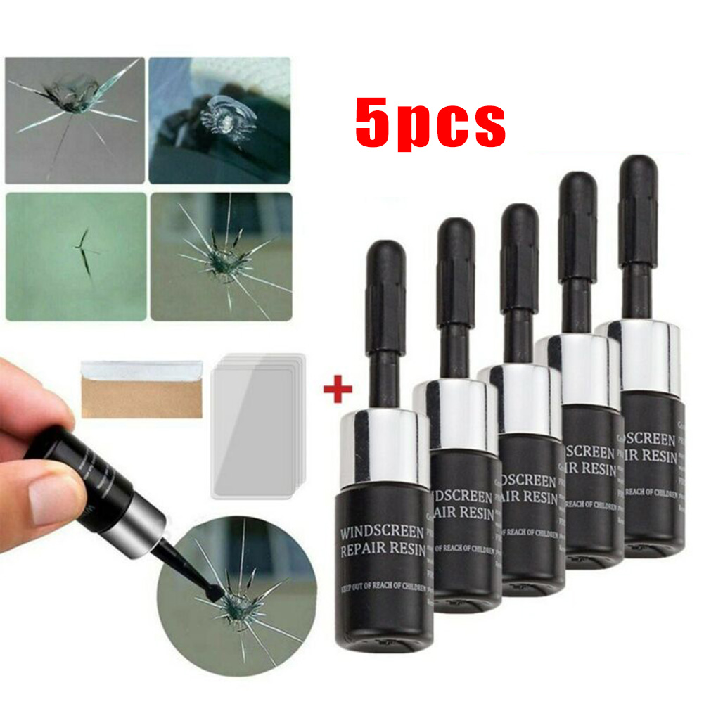 Glass Cleaner Streak - 5 pçs automotivo pára-brisa crack de