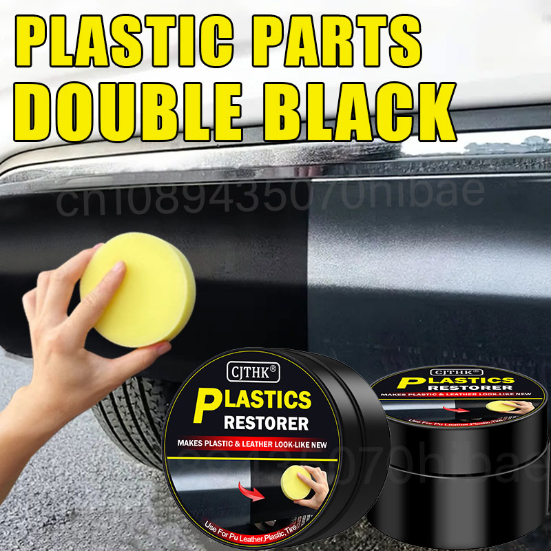 Leather Cleaner Interior - Restaurador de Plástico Automotivo: Brilho Preto