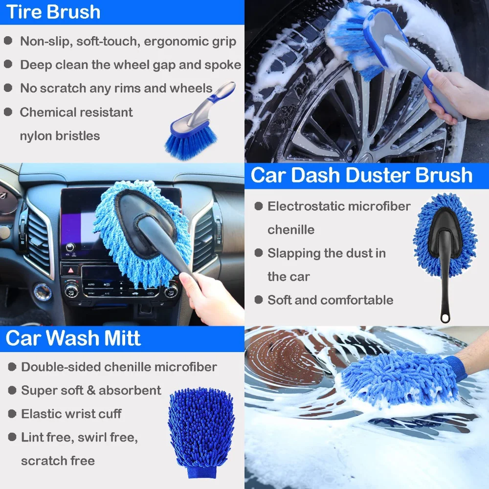 Conjunto de escova de lavagem  - Dirt Brush Interior avaliação e preço